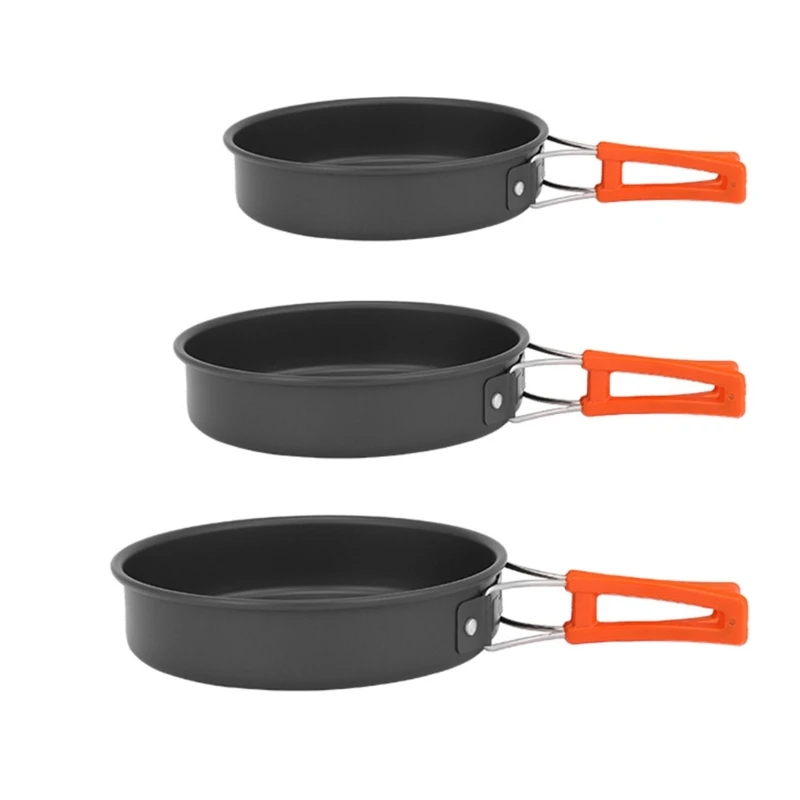 Camping Cooking Wok - Портативная сковорода с сумкой для хранения,