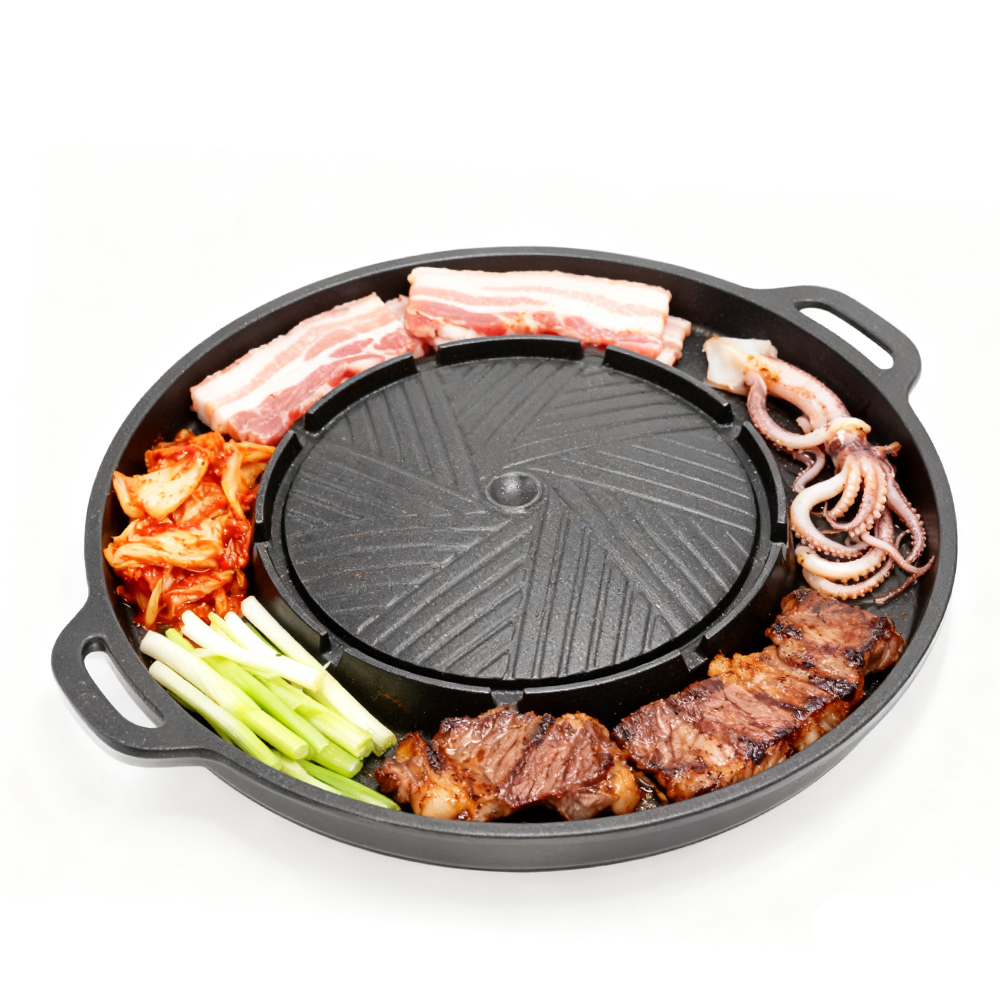 Camping Cooking Portable - KOSUN корейская сковорода-гриль для барбекю 2