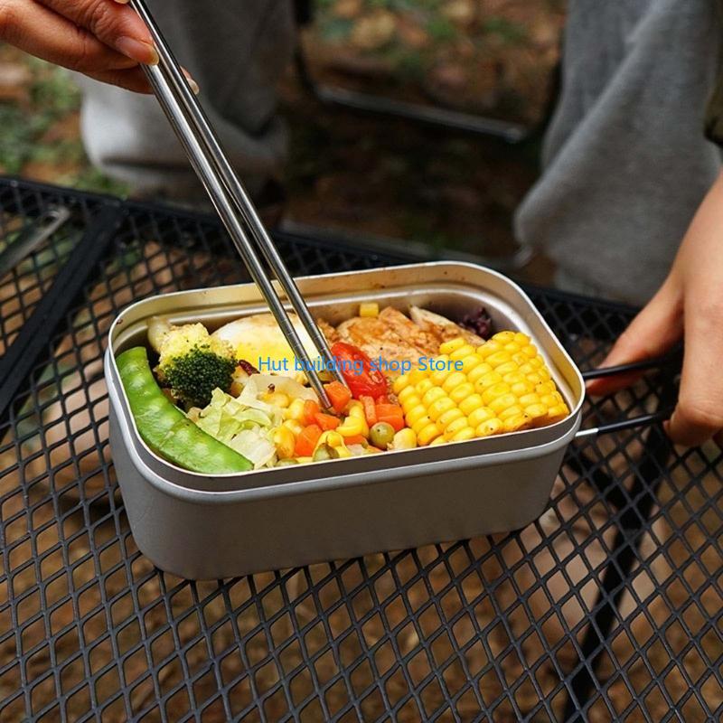 Japanese Camping Cooking - T21C мл открытого японского алюминиевого ланча
