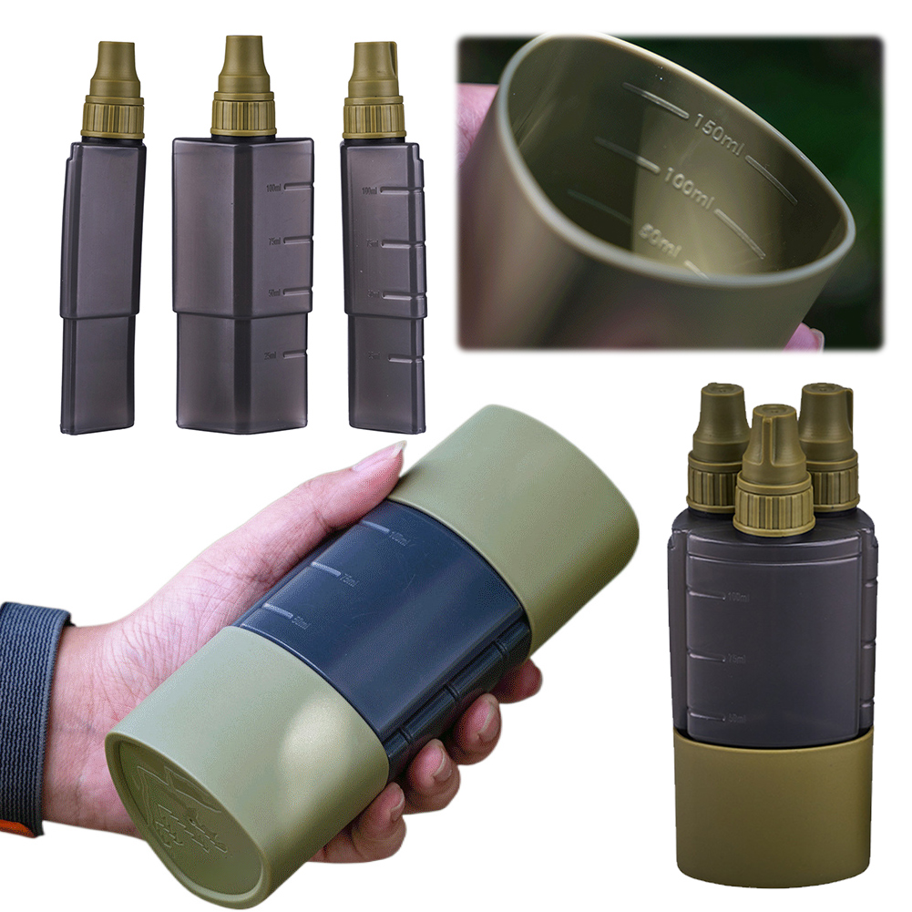Camping Cooking Gear Set - 3 в 1, дозатор для приправ