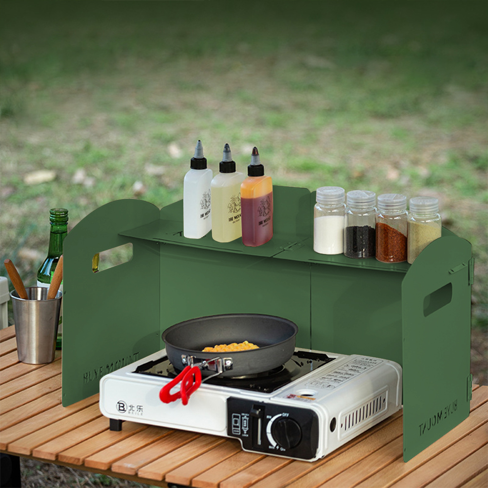 Camping Cooking Windscreen - Складная ветрозащитная панель для газовой плиты