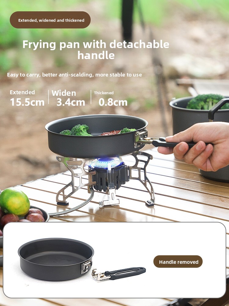 Camping Cooking Frying Pan - Портативная складная походная сковорода Bulin C15