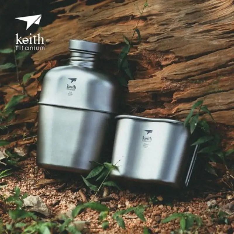 Mess Kit Titanium - Keith Pure Titanium Открытый Кемпинг Туризм