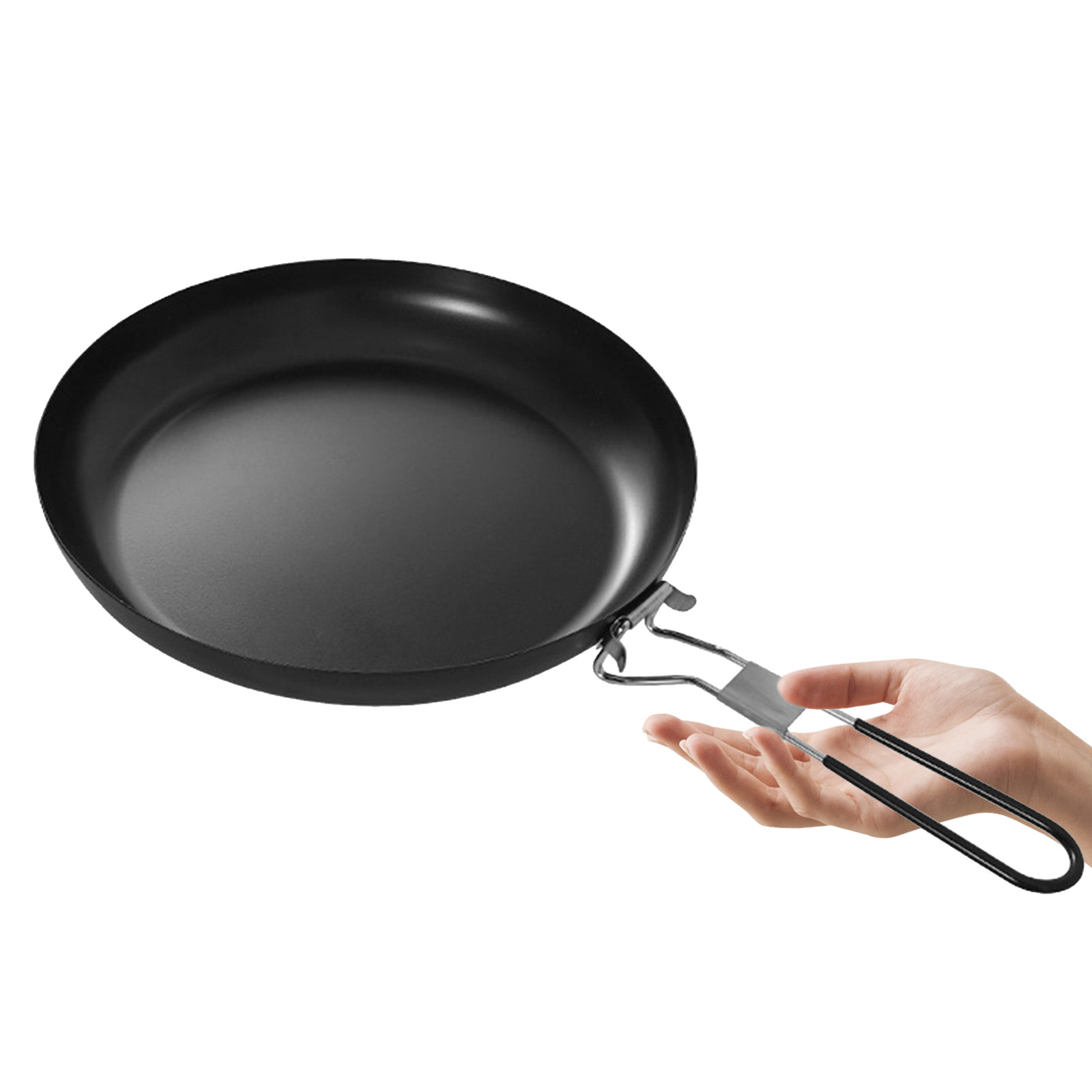 Camping Cooking Portable - 9-дюймовая сковорода с антипригарным покрытием и