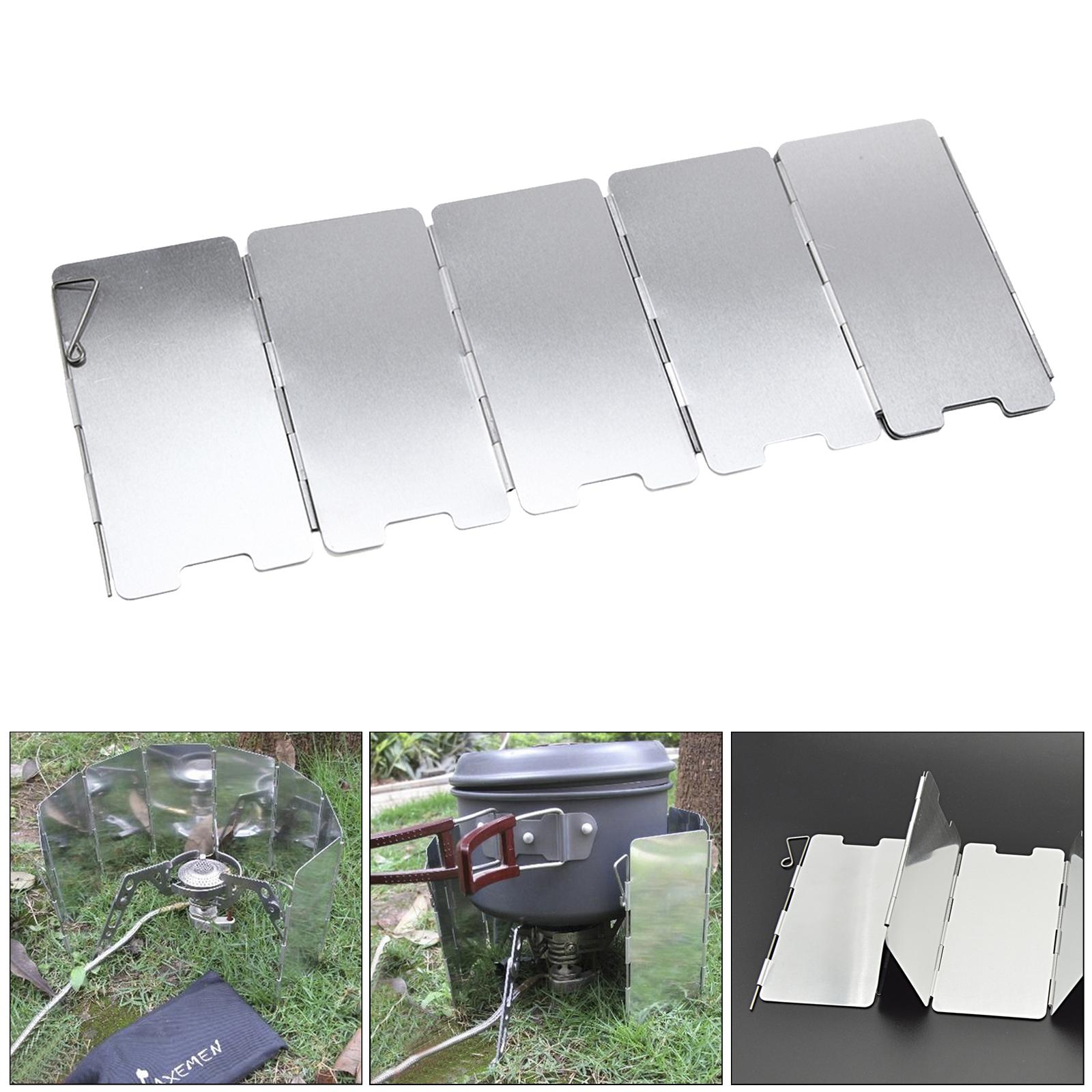 Camping Cooking Windscreen - Легкий ветрозащитный экран для кемпинга, прочный