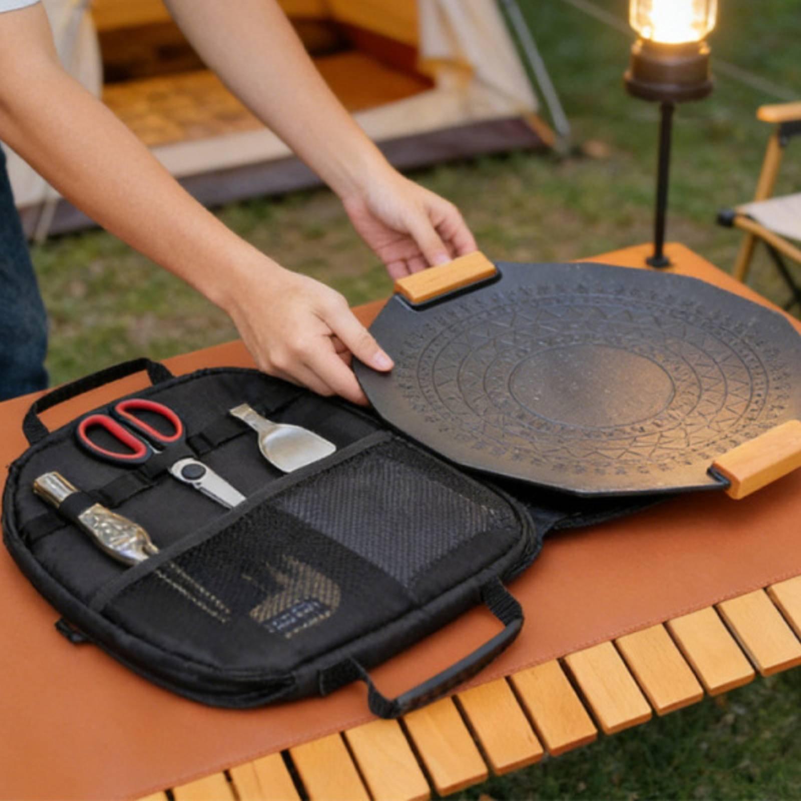 Camping Cooking Frying Pan - Сумка для хранения сковороды, портативная сумка