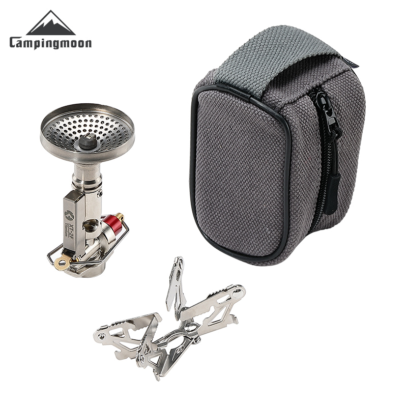 Camping Cooking No Gas - Портативная мини-газовая горелка CAMPINGMOON XT-2F Xuanfeng