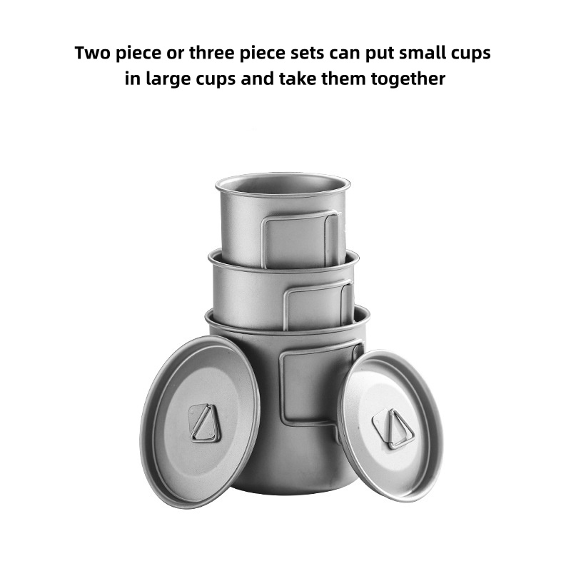 Титановая походная кружка со с – обзор и цена Mess Kit Titanium