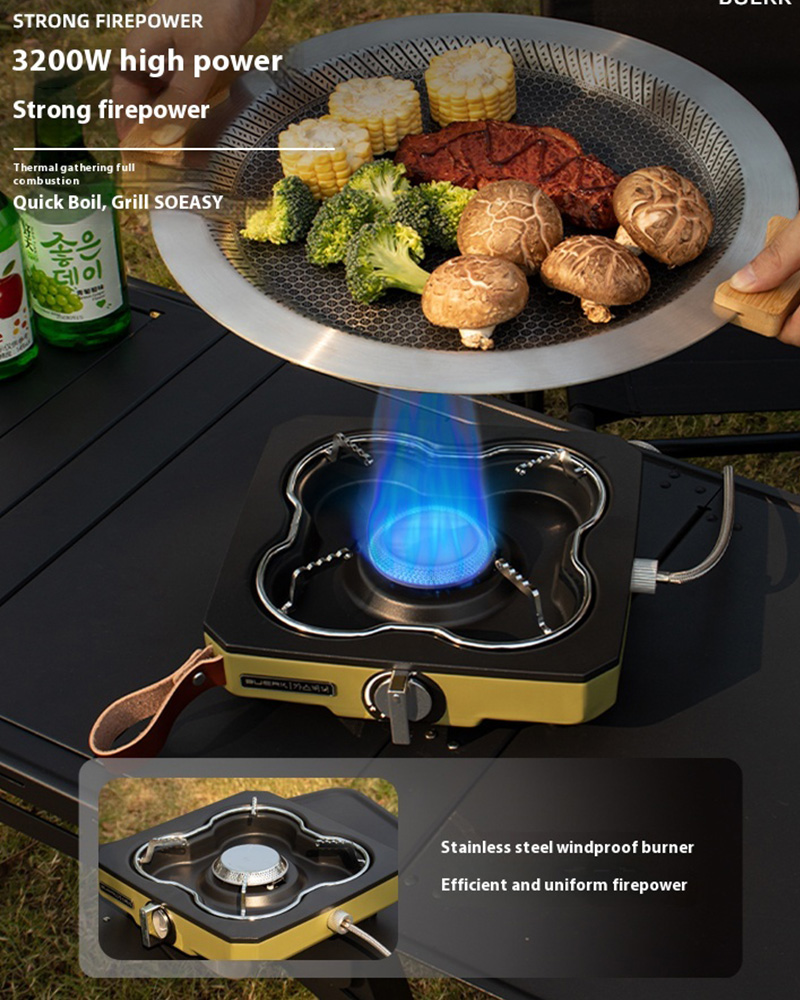 Настольная уличная газовая пли – обзор и цена Camping Cooking Propane