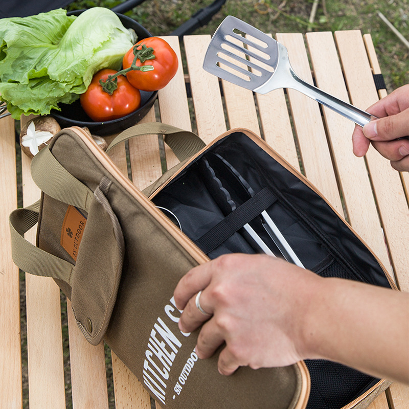 Набор походной кухонной утвари – обзор и цена Camping Cooking Gear Set