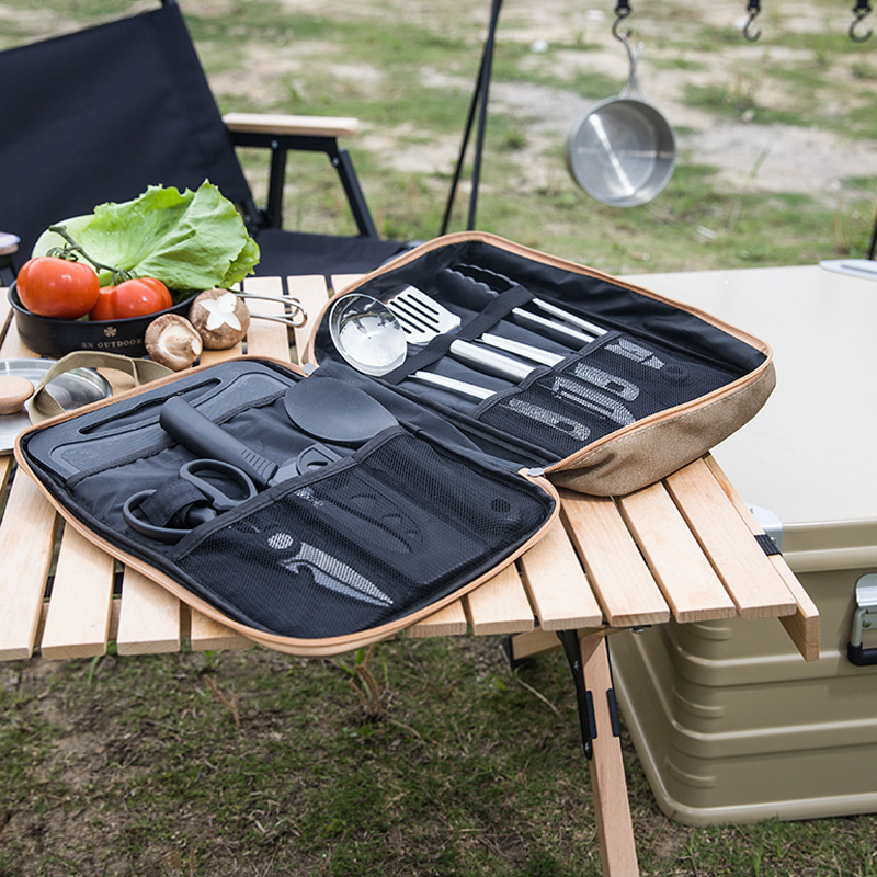 Набор походной кухонной утвари – обзор и цена Camping Cooking Gear Set