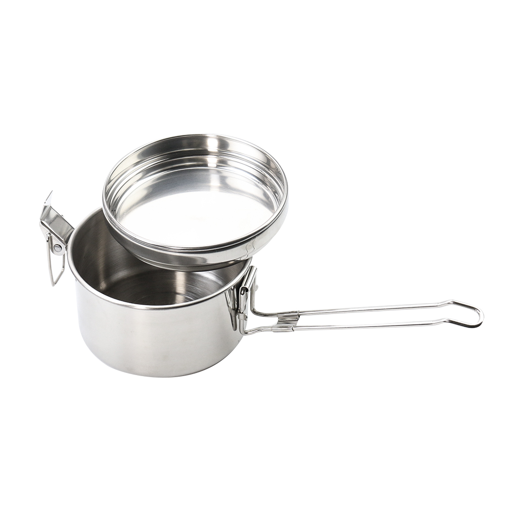 Подвесная кастрюля из нержавею – обзор и цена Camping Hanging Cooking Pot