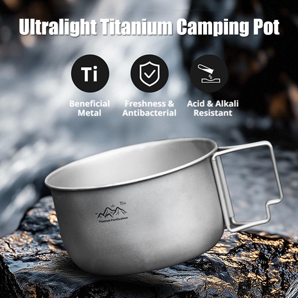 Ультралегкий титановый походны – обзор и цена Mess Kit Titanium