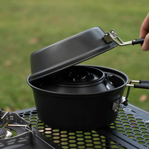 Легкий набор походной посуды и – обзор и цена Camping Cooking Gear Set