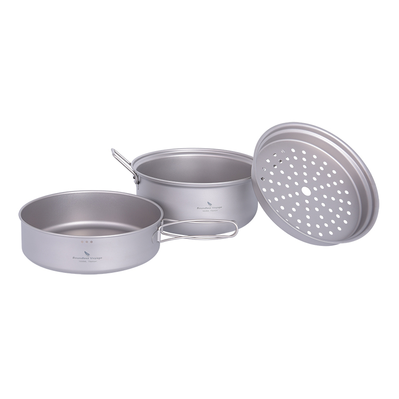 Набор походной посуды Boundles – обзор и цена Camping Cooking Frying Pan