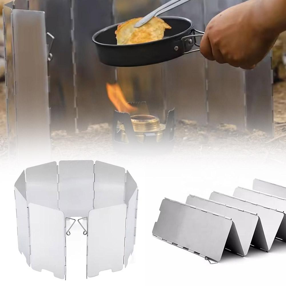 Уличные складные ветрозащитные – обзор и цена Camping Cooking Windscreen