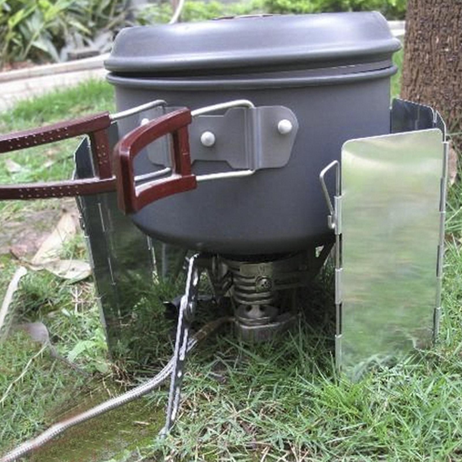 Складной ветрозащитный экран д – обзор и цена Camping Cooking Windscreen