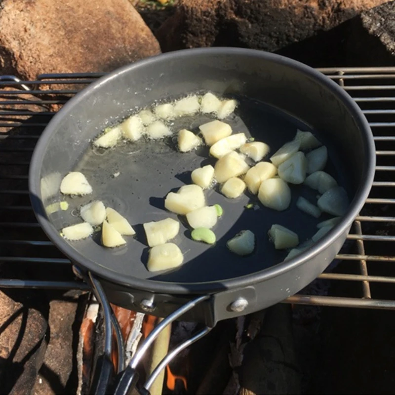 Портативная сковорода с сумкой – обзор и цена Camping Cooking Wok