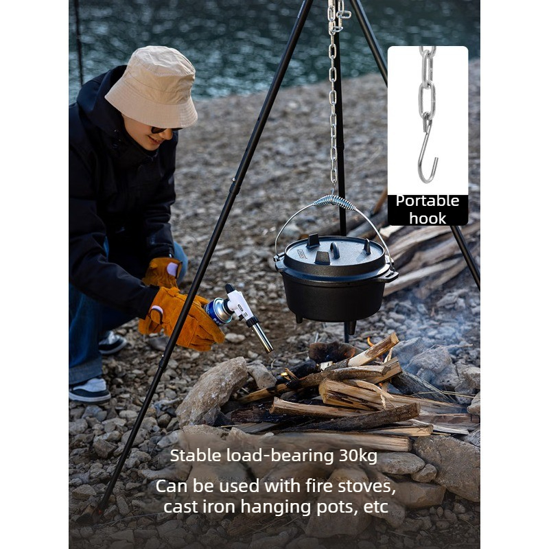 Кронштейн для подвесного котла – обзор и цена Camping Hanging Cooking Pot