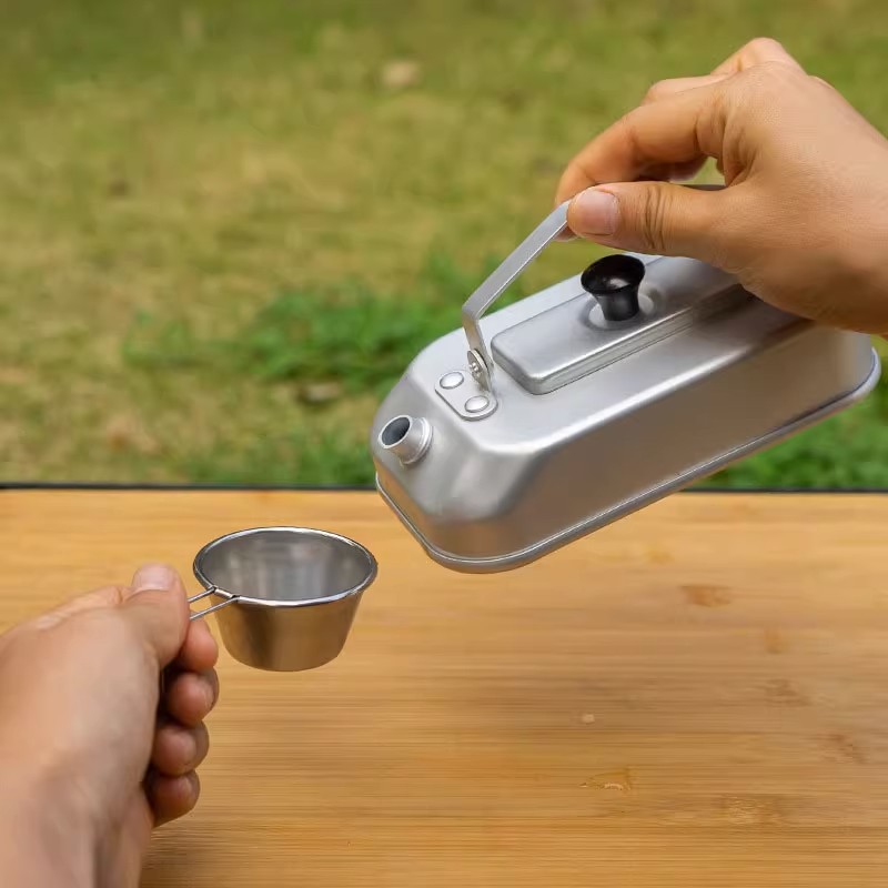 Сверхлегкий портативный турист – обзор и цена Camping Cooking Gear Set