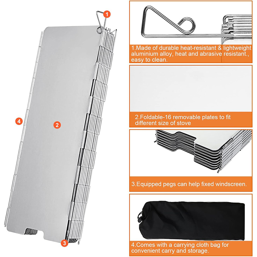 Ветрозащитный экран для газово – обзор и цена Camping Cooking Windscreen
