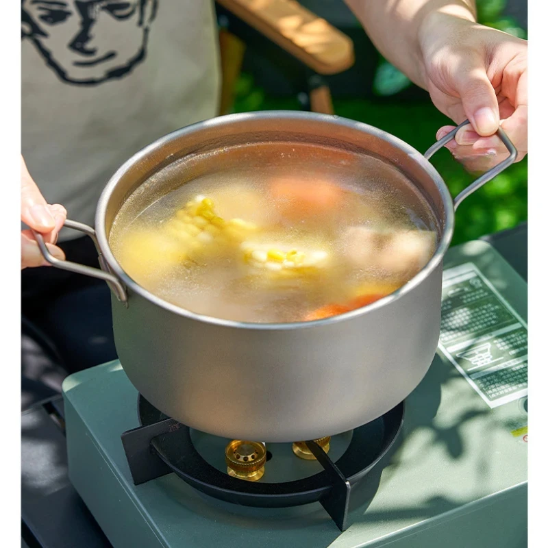 Ультралегкий набор походной по – обзор и цена Mess Kit Titanium