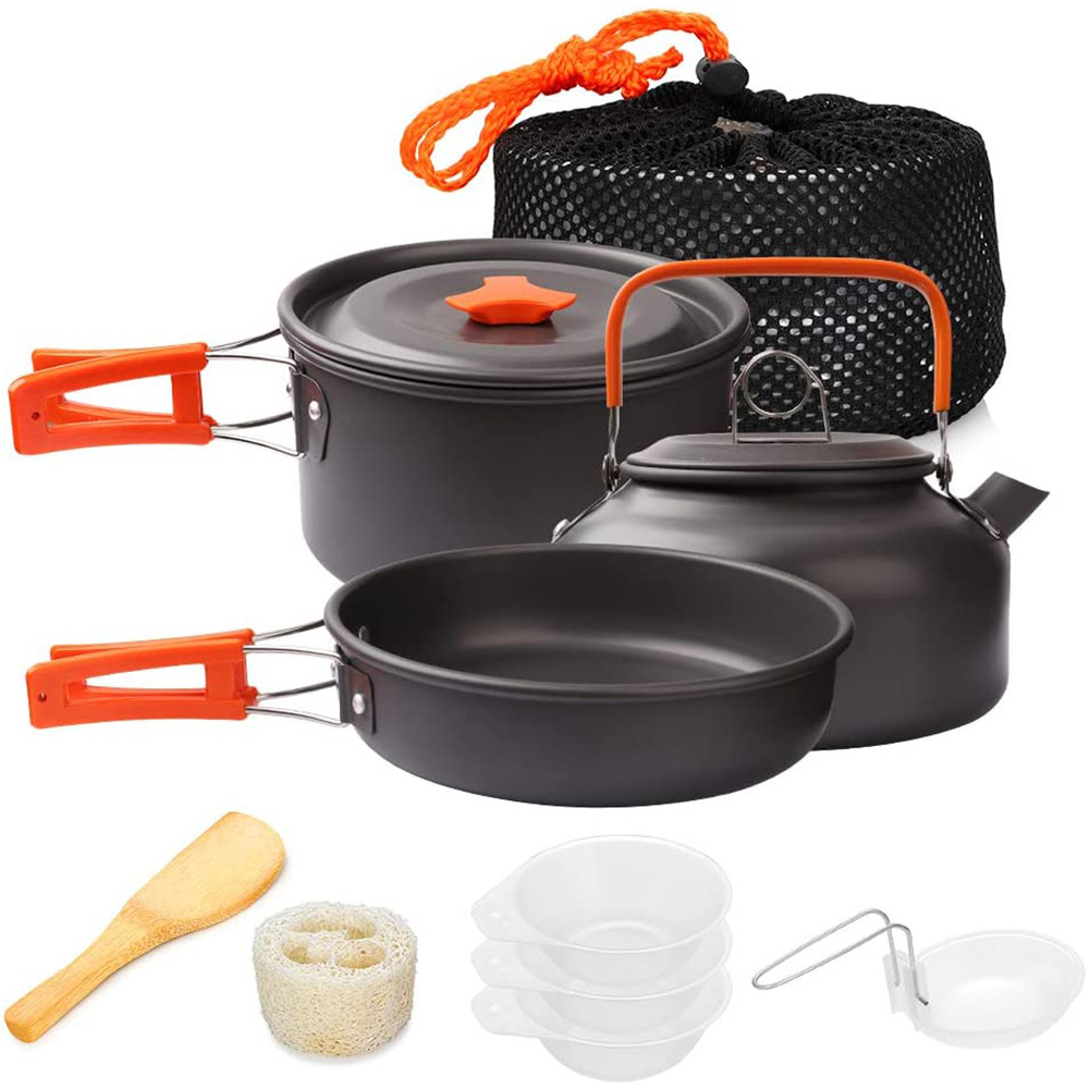 1 шт./1 компл., набор посуды д – обзор и цена Camping Cooking Gear Set