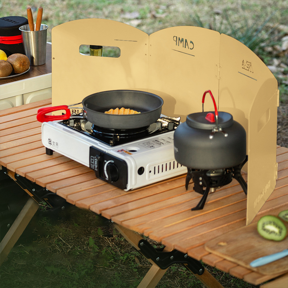 Складная ветрозащитная панель  – обзор и цена Camping Cooking Windscreen
