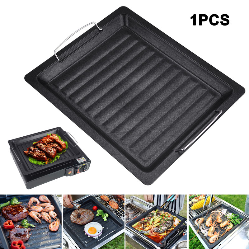 Уличная толстая квадратная ско – обзор и цена Camping Cooking Wok
