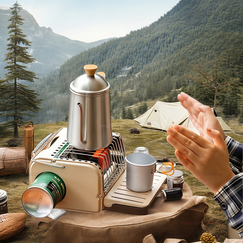 Портативная газовая плита для  – обзор и цена Camping Cooking No Gas