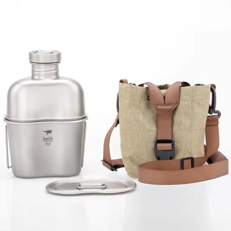 Keith Pure Titanium Открытый К – обзор и цена Mess Kit Titanium