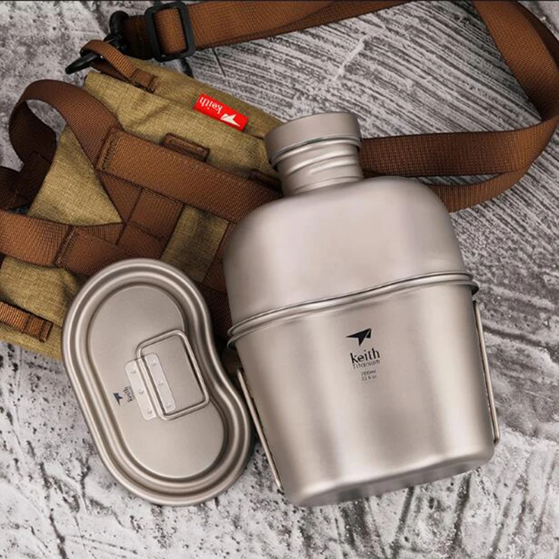 Keith Pure Titanium Открытый К – обзор и цена Mess Kit Titanium
