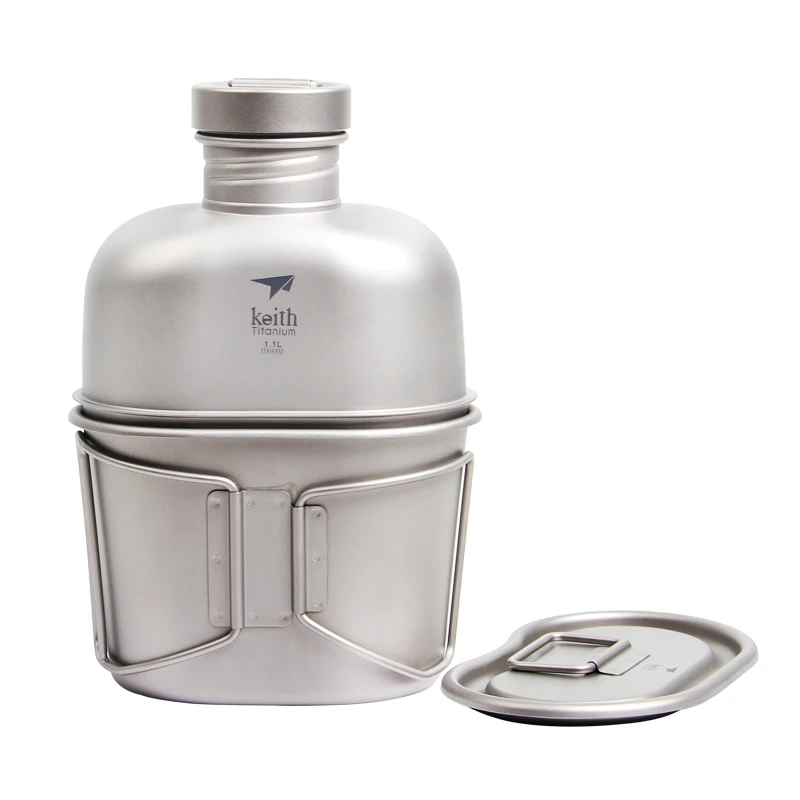 Keith Pure Titanium Открытый К – обзор и цена Mess Kit Titanium