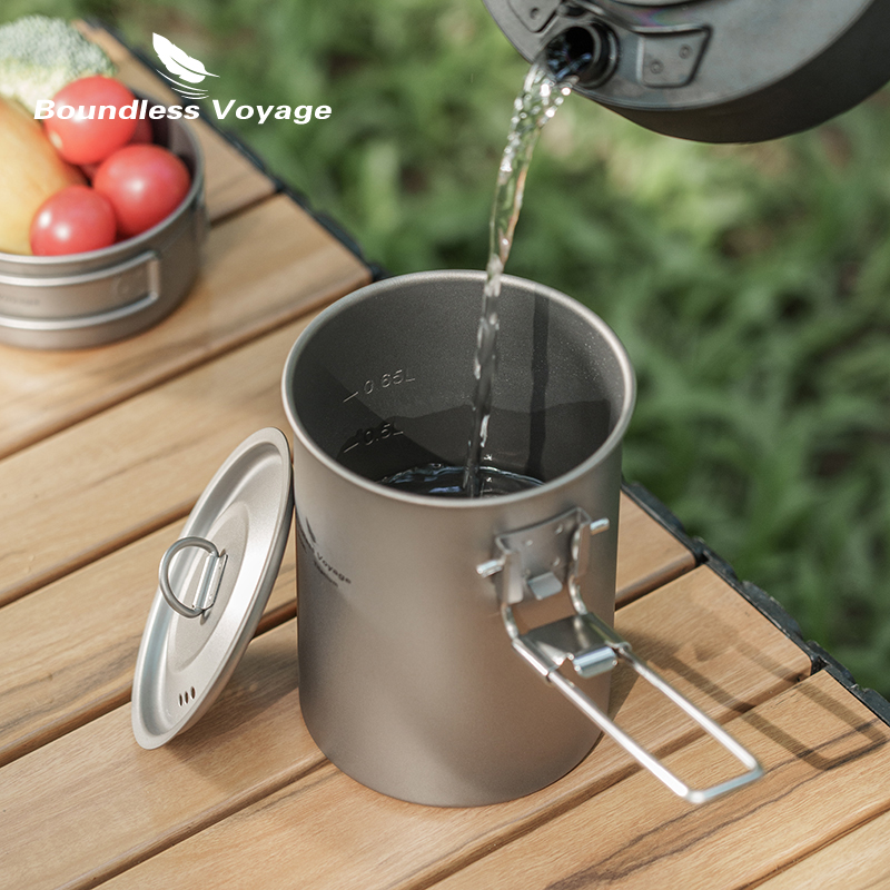 Титановая чашка Boundless Voya – обзор и цена Mess Kit Titanium