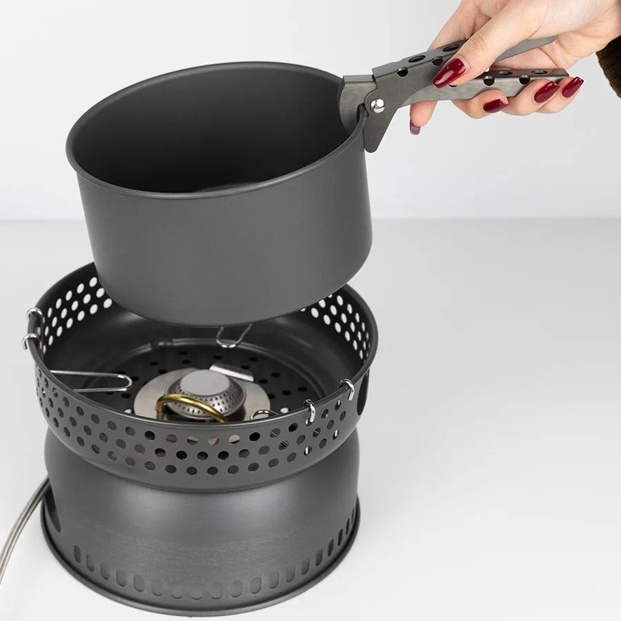 Кастрюля из сплава для кемпинг – обзор и цена Camping Cooking Frying Pan