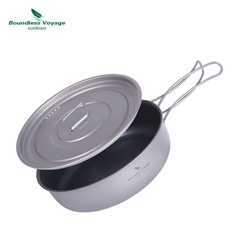 Титановая сковорода с антиприг – обзор и цена Camping Cooking Wok