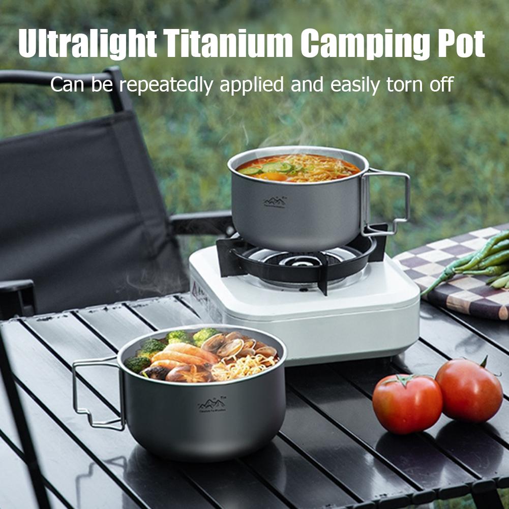 Ультралегкая титановая посуда  – обзор и цена Mess Kit Titanium