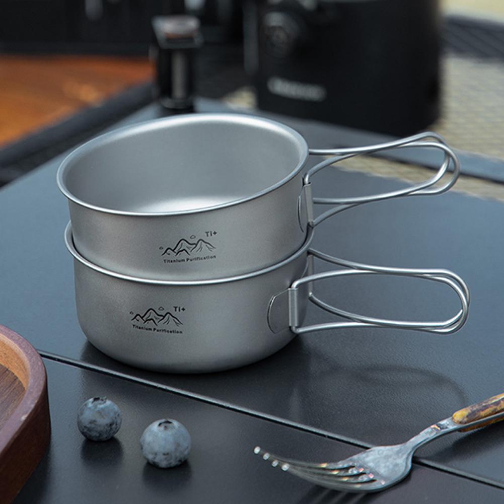 Ультралегкая титановая посуда  – обзор и цена Mess Kit Titanium