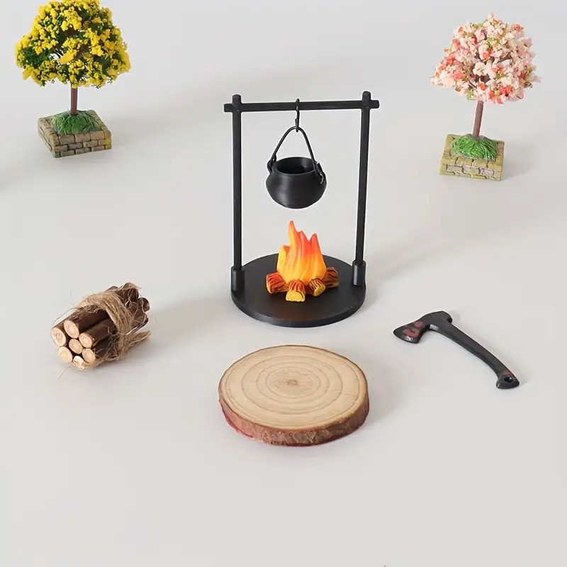 Мини-костер, подвесная плита,  – обзор и цена Camping Hanging Cooking Pot