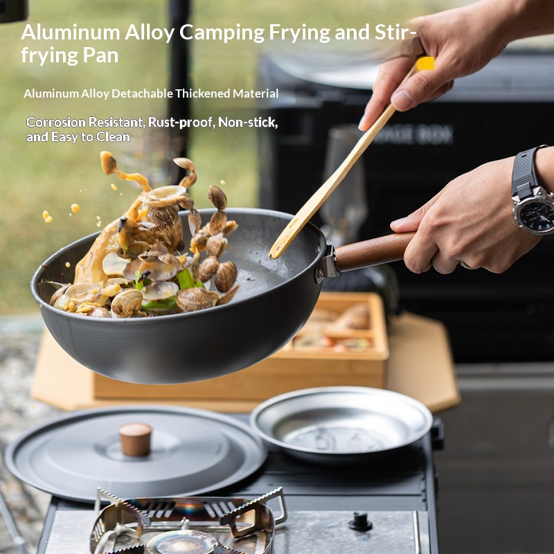 Уличная сковорода-вок из алюми – обзор и цена Camping Cooking Wok