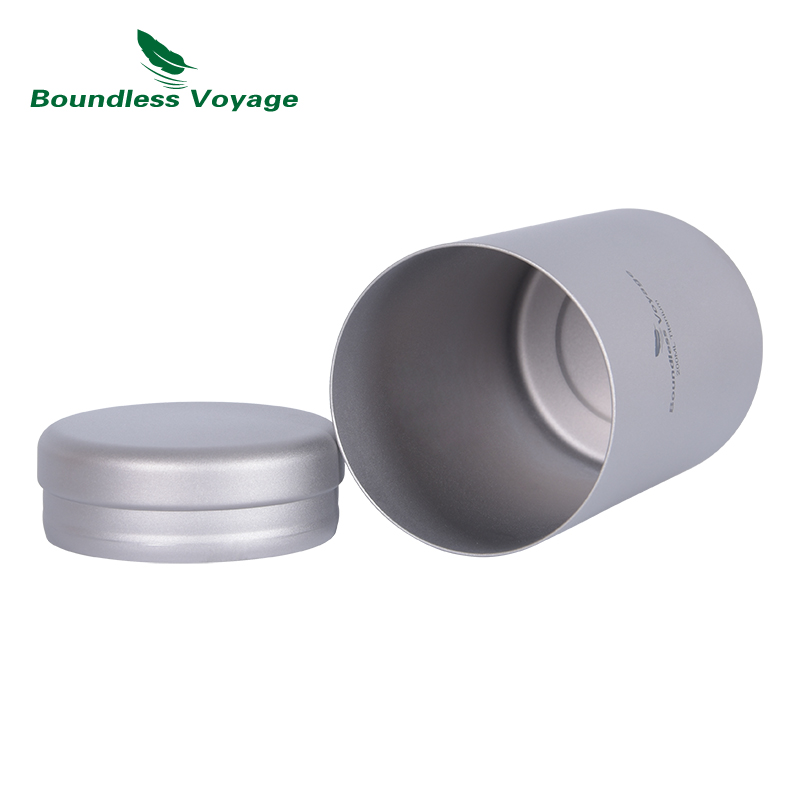 Титановая банка для чая Boundl – обзор и цена Mess Kit Titanium