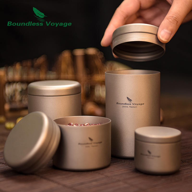 Титановая банка для чая Boundl – обзор и цена Mess Kit Titanium
