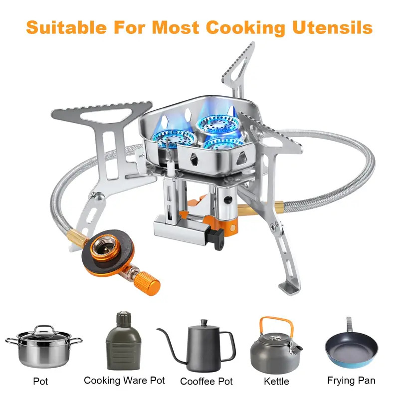 Мощная газовая плита для кемпи – обзор и цена Camping Cooking No Gas
